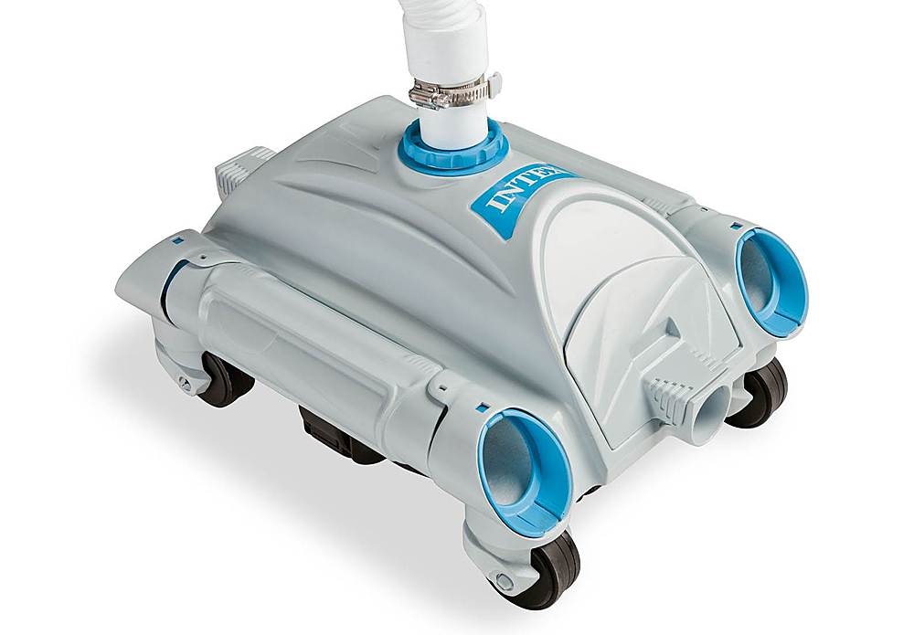 Intex 2500 gph filter cartridge pump with timer and above ground pool vacuum Clearance
